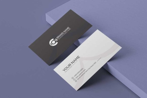 Make a Lasting Impression with the Dark Printable Business Card Template