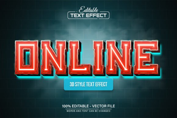 Make Your Text Stand Out with a Red Glowing 3D Effect