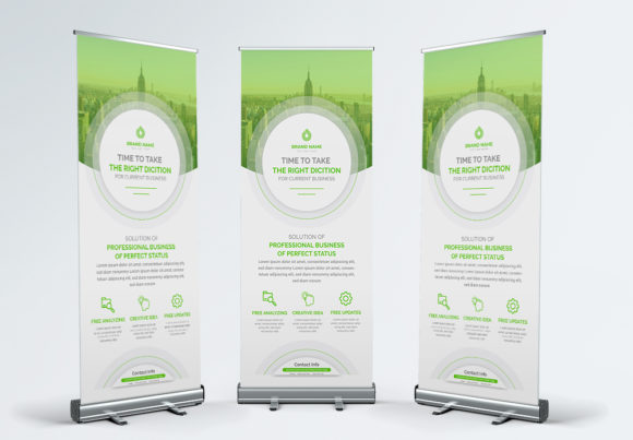 Maximize Your Trade Show Presence with a Roll Up Banner Template