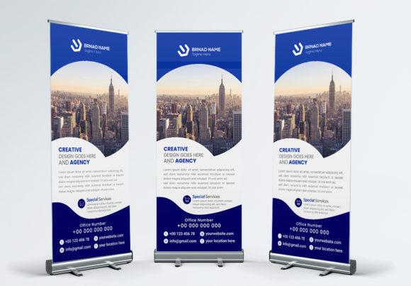Real Estate Roll Up Banner: A Professional Template for Agents